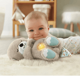 Veilleuse bébé doudou loutre cadeau naissance original