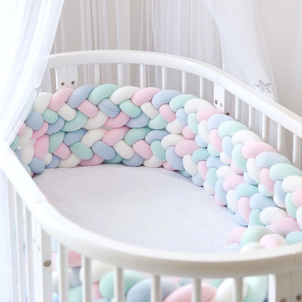 Tresse de lit bébé Voile de Rêve en velours hypoallergénique