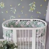 Tresse décorative pour chambre bébé au style naturel et apaisant