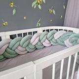 Protection douce contre les barreaux avec la tresse Rêverie de Coton