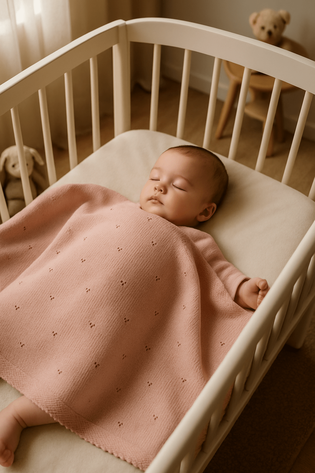 Couverture bébé DreamWrap en coton doux et respirant pour un confort dès la naissance