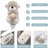 Veilleuse bébé doudou loutre nuit calme sécurisante