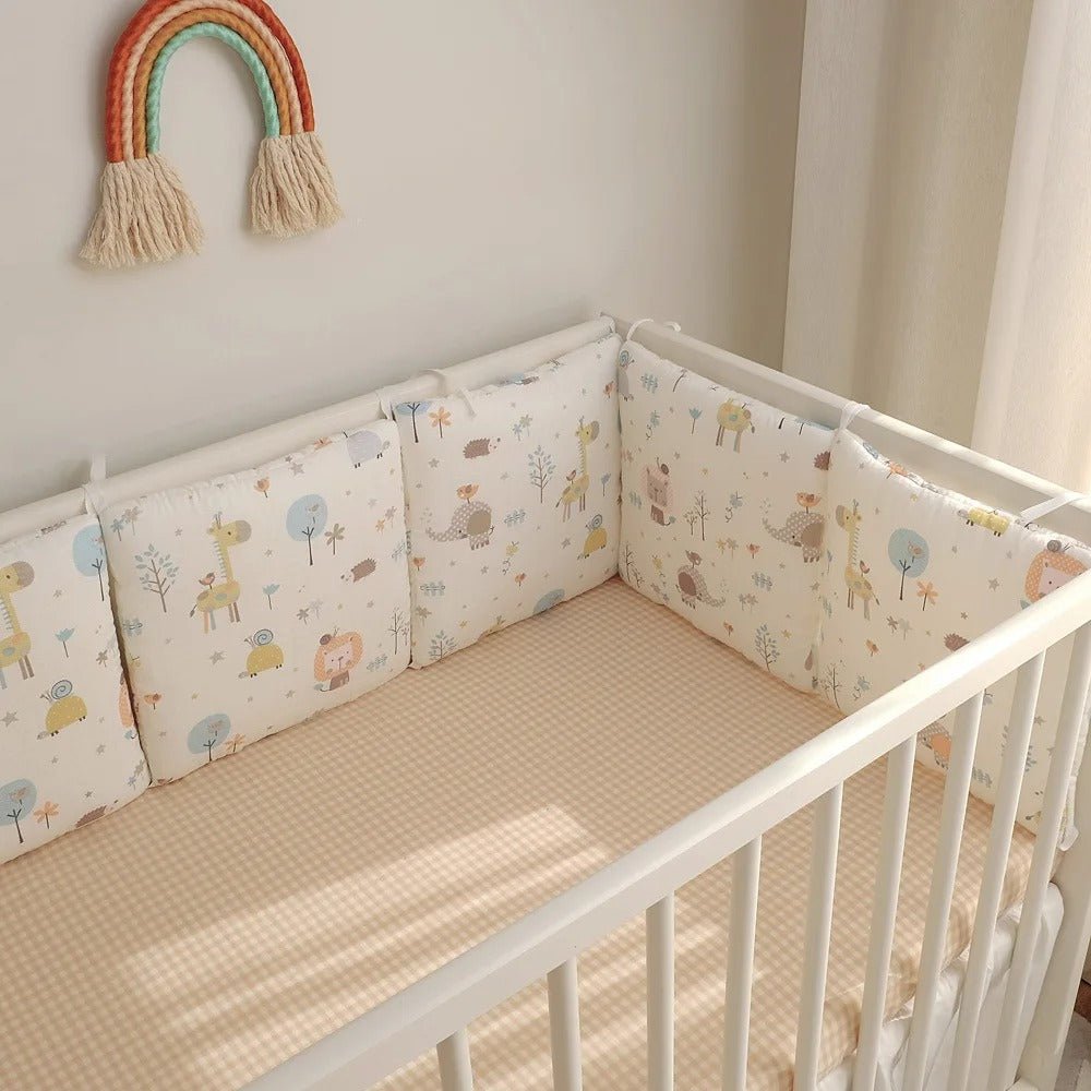 Tour de lit adaptable pour berceau en coton doux Douceur Cocon