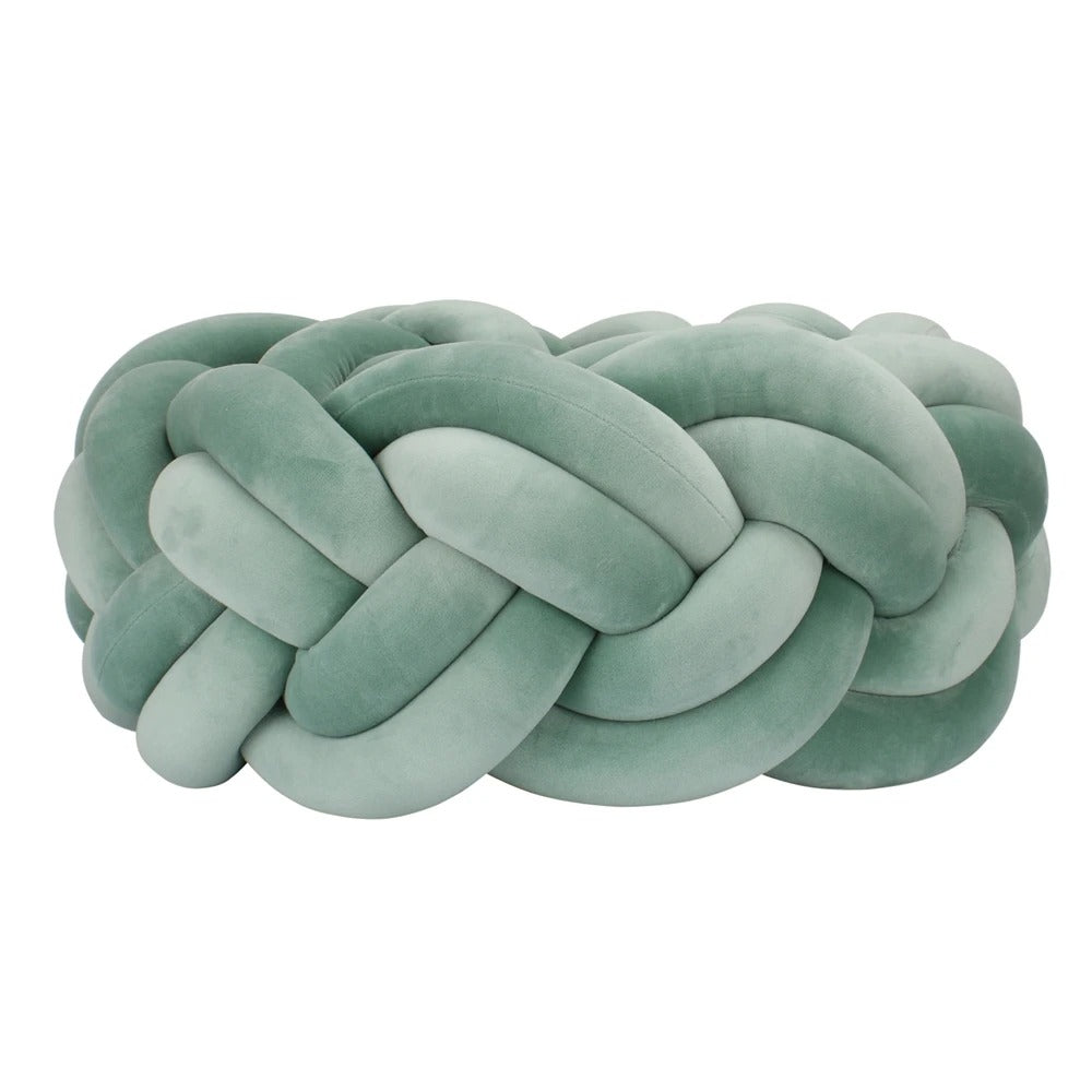 Velours moelleux rose pour une tresse de lit bébé cocon et élégante