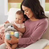 Veilleuse bébé doudou loutre douce pour sommeil paisible