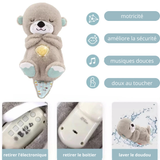 Veilleuse bébé doudou loutre nuit calme sécurisante