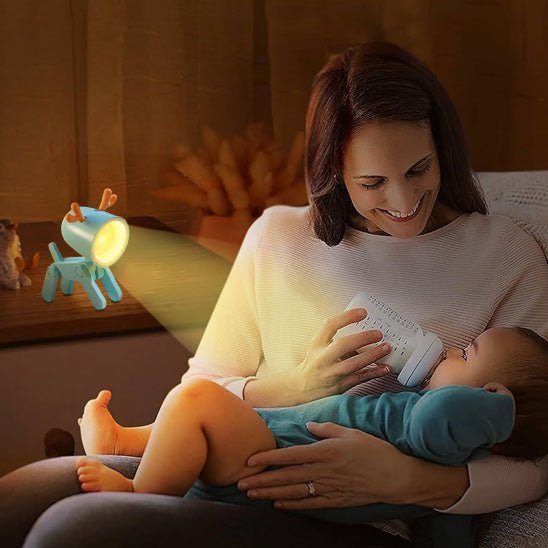 Lampe compacte et légère pour tétées dans le noir