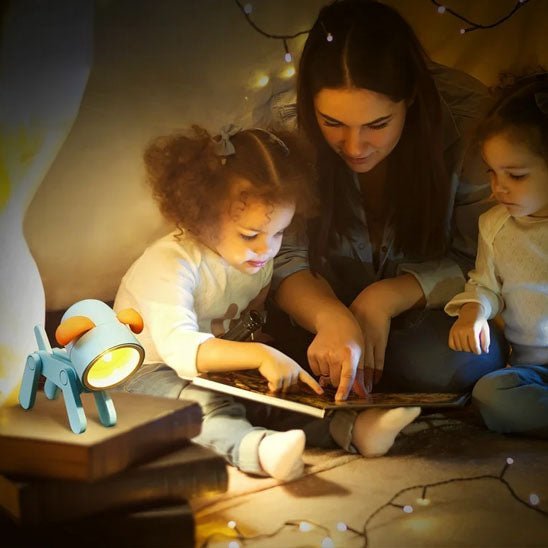 Veilleuse bébé Pupsi pour allaitement nocturne sans réveiller bébé