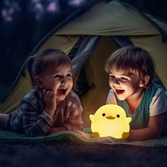 Veilleuse bébé en silicone alimentaire sans BPA