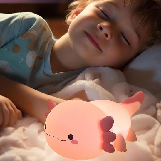 Veilleuse enfant AXO LED en silicone souple rechargeable